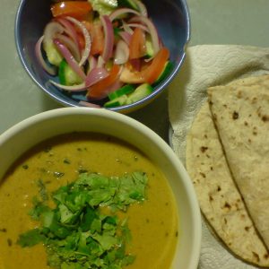 Rajasthan kadhi-Chapati